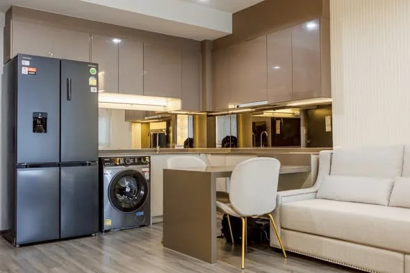 Studio condo in IDEO Chula-Samyan