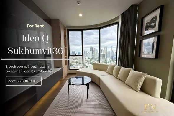 2 Bedroom condo in IDEO Q Sukhumvit 36