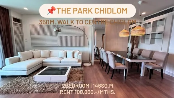 2 Bedroom condo in The Park Chidlom