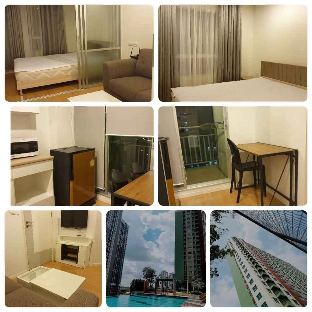 1 Bedroom condo in Lumpini Place Srinakarin-Huamak Station