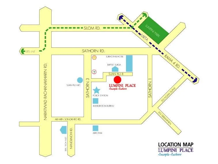 1 Bedroom condo in Lumpini Place Suanplu-Sathorn