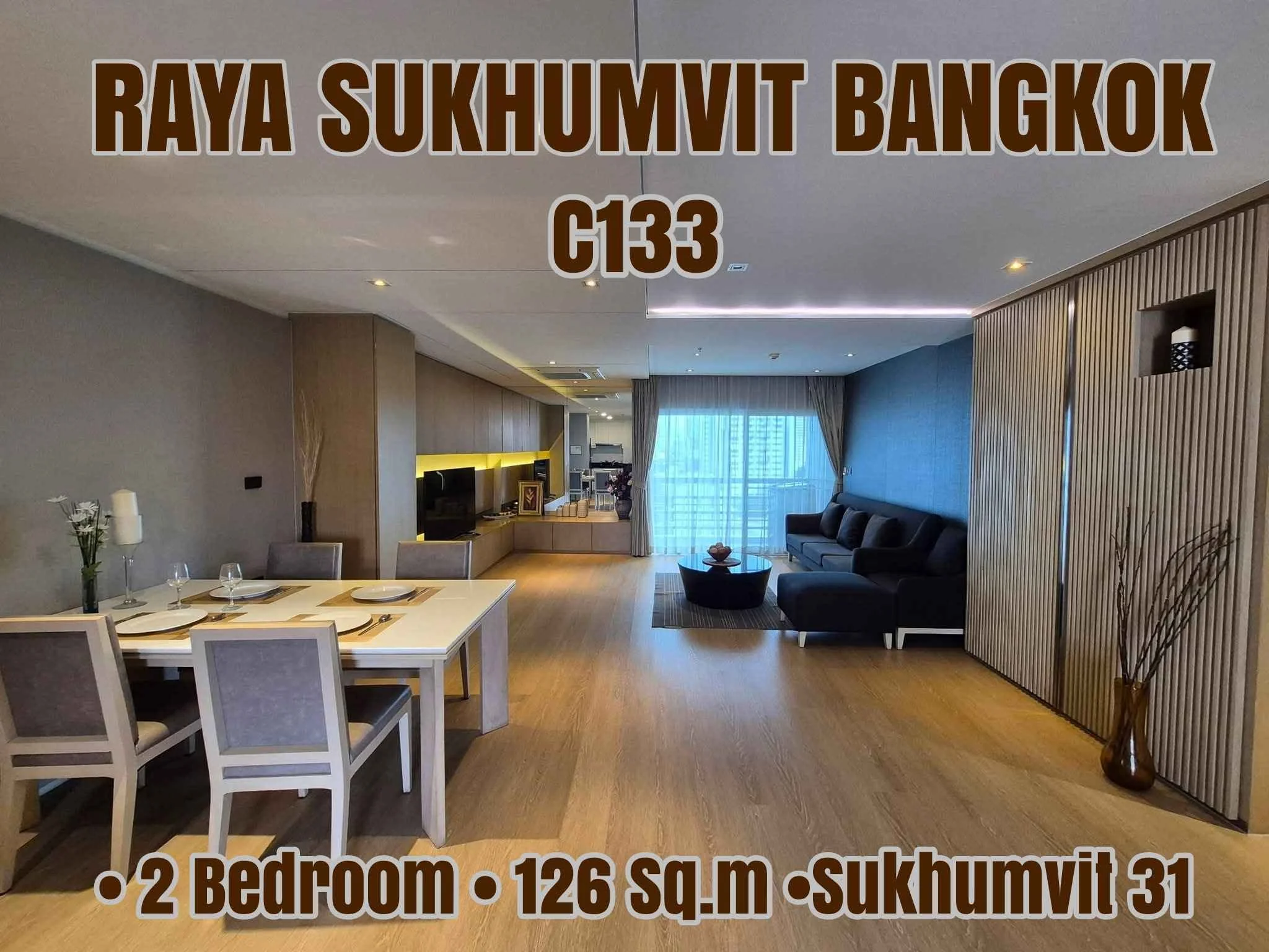2 Bedroom condo in Raya Sukhumvit