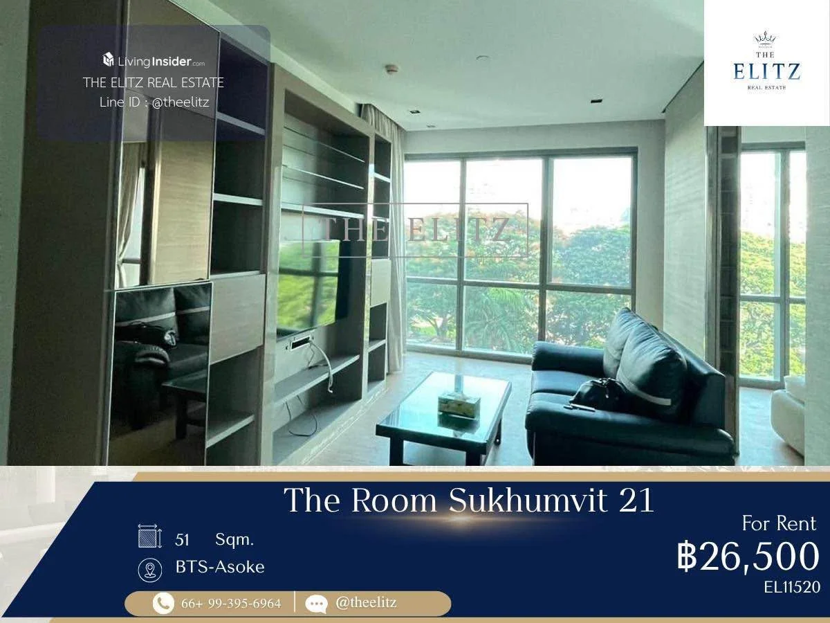 1 Bedroom condo in The Room Sukhumvit 21