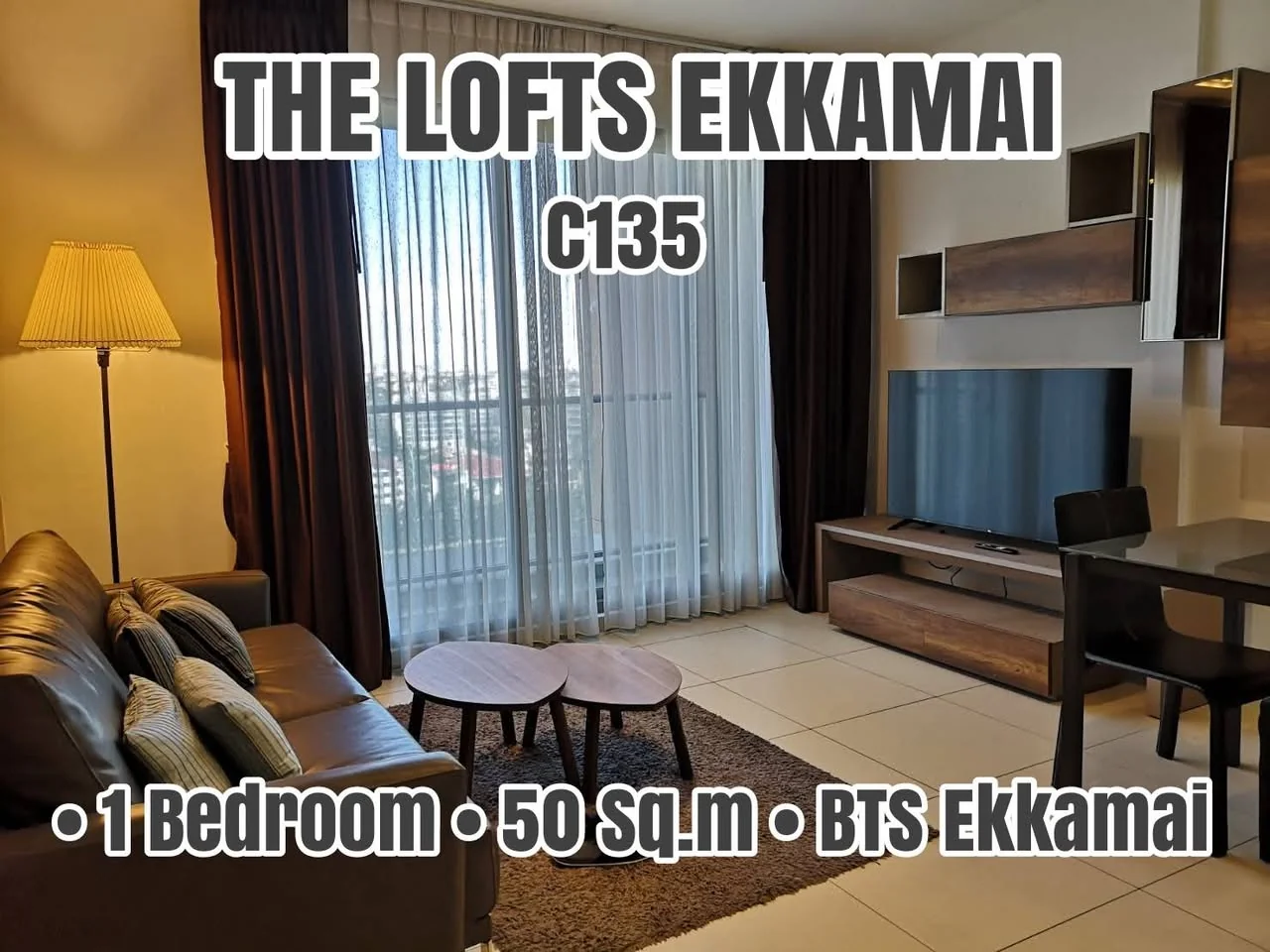 1 Bedroom condo in The Lofts Ekkamai