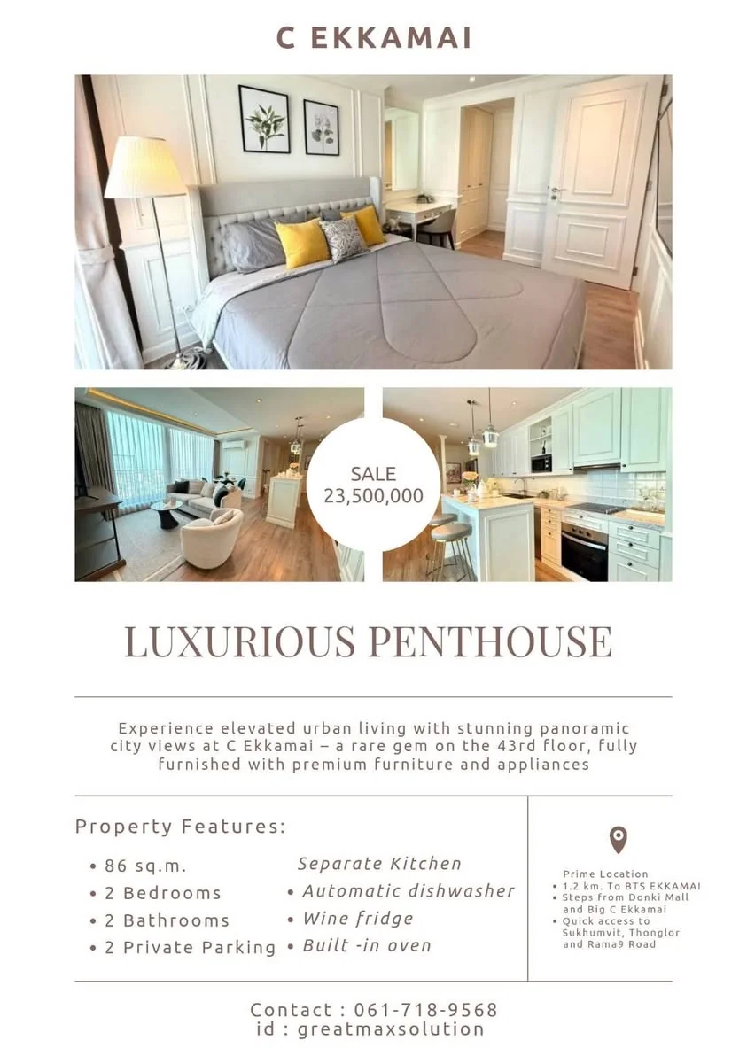 Studio condo in C Ekkamai