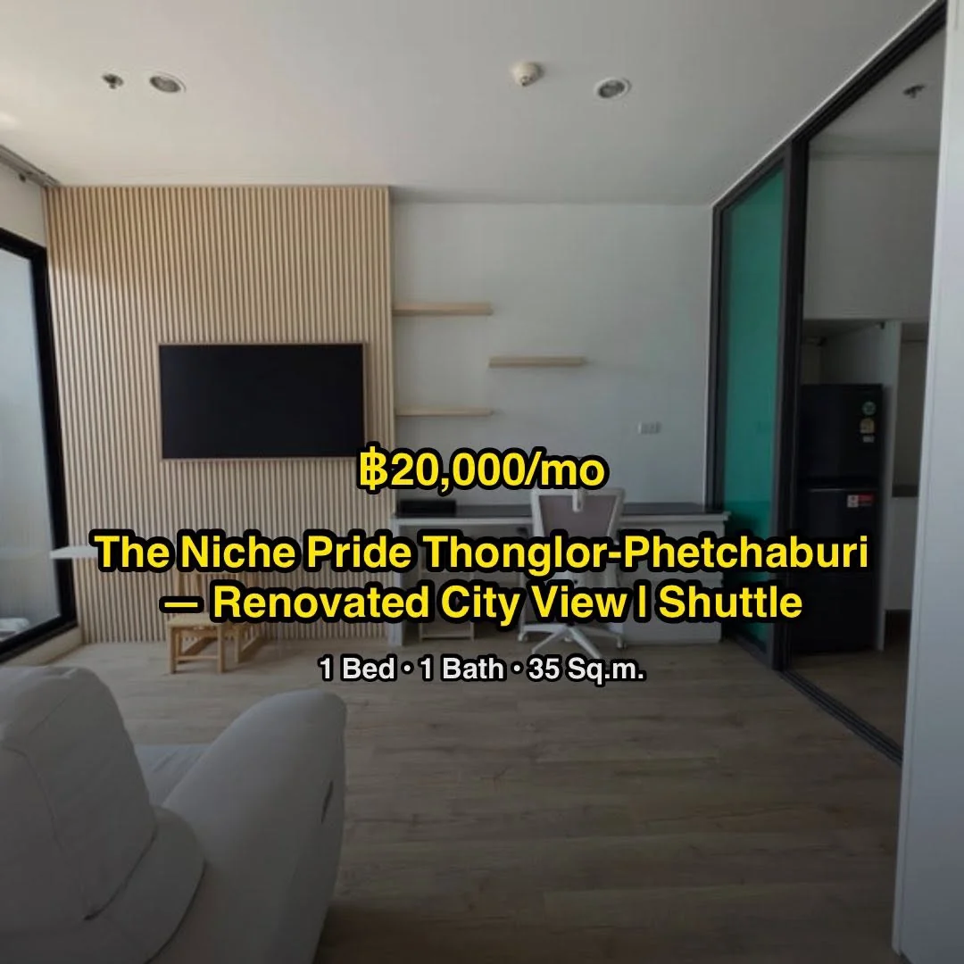 1 Bedroom condo in The Niche Pride Thonglor-Phetchaburi