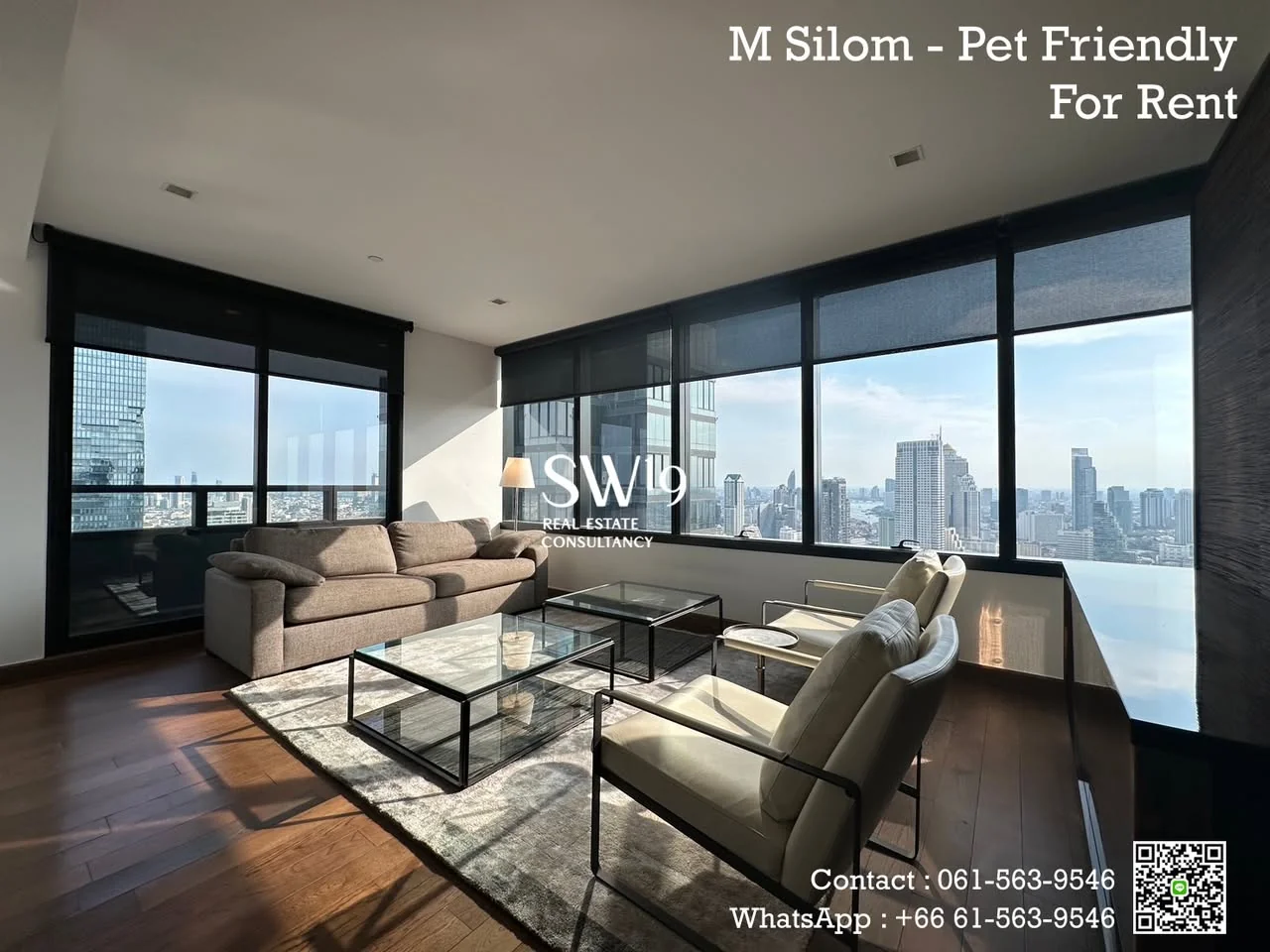 3 Bedroom condo in M Silom