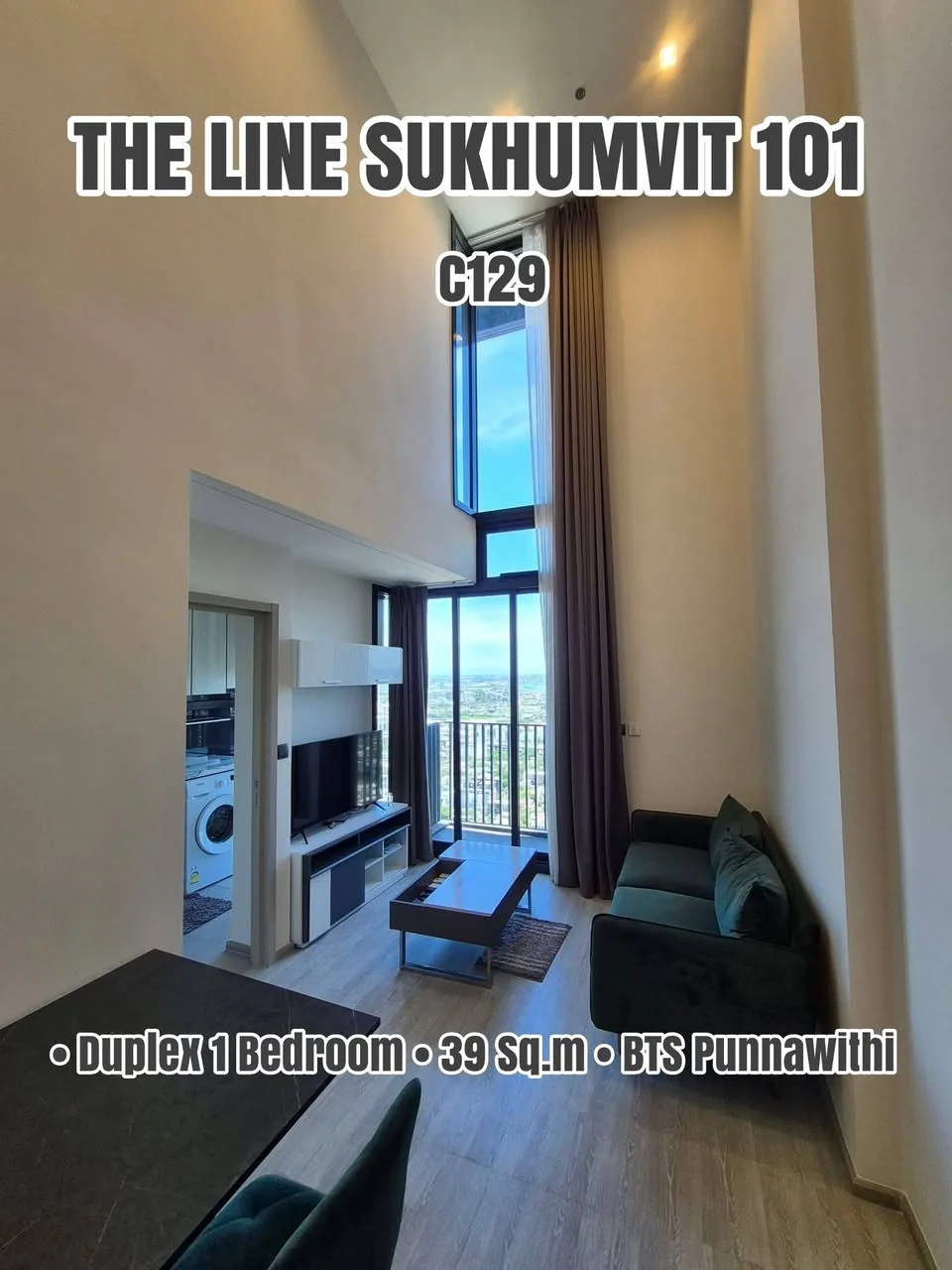1 Bedroom condo in The Line Sukhumvit 101