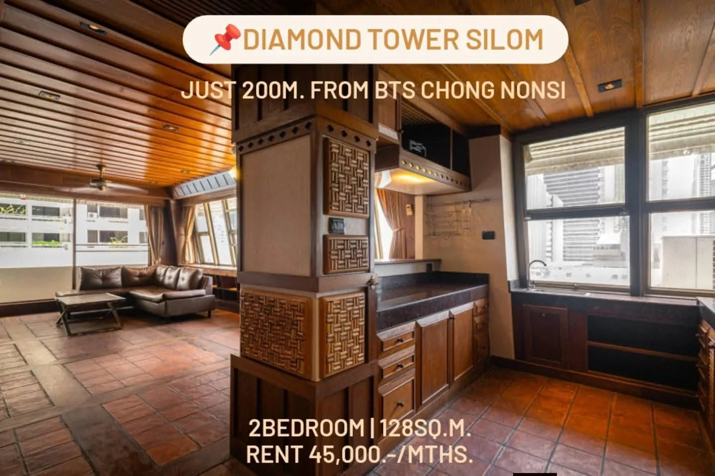 2 Bedroom condo in Diamond Tower