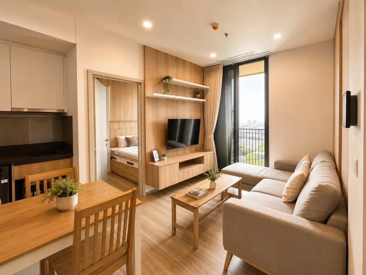 2 Bedroom condo in Oka Haus Sukhumvit 36