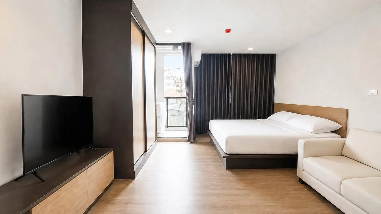 Studio condo in Flexi Sathorn - Charoennakorn