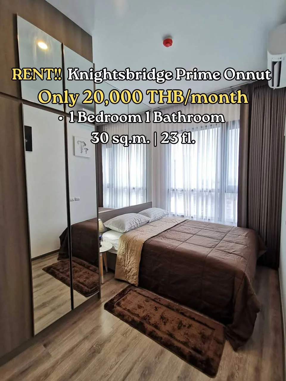 1 Bedroom condo in Knightsbridge Prime Onnut