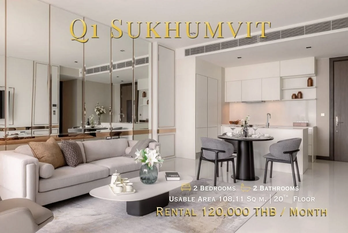 2 Bedroom condo in Q1 Sukhumvit