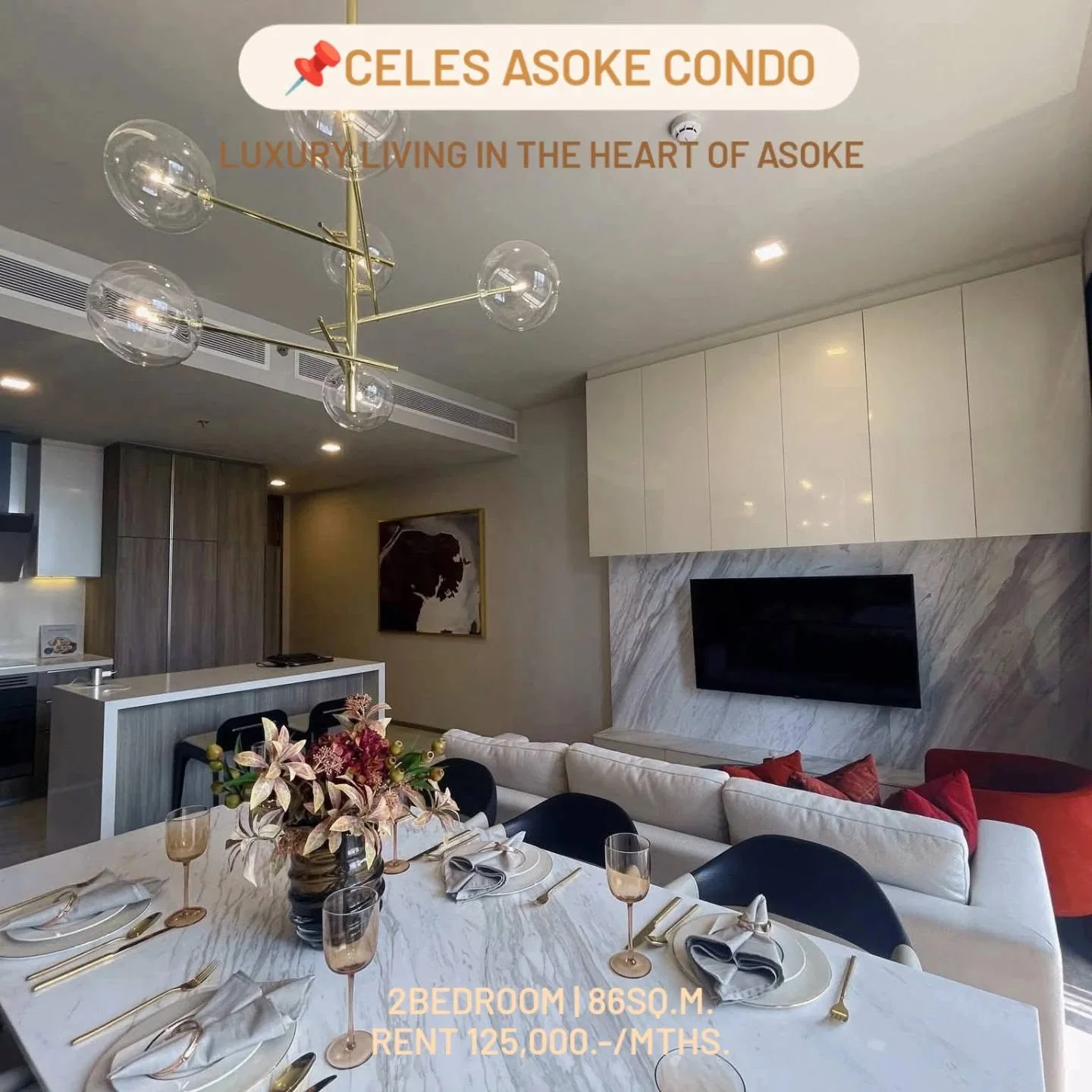 2 Bedroom condo in Celes Asoke