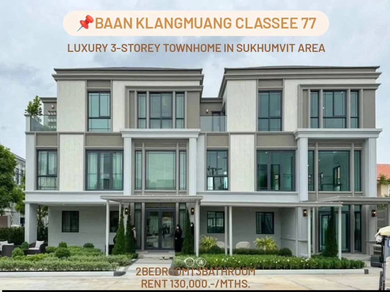 2 Bedroom condo in Baan Klang Muang Classe Sukhumvit 77