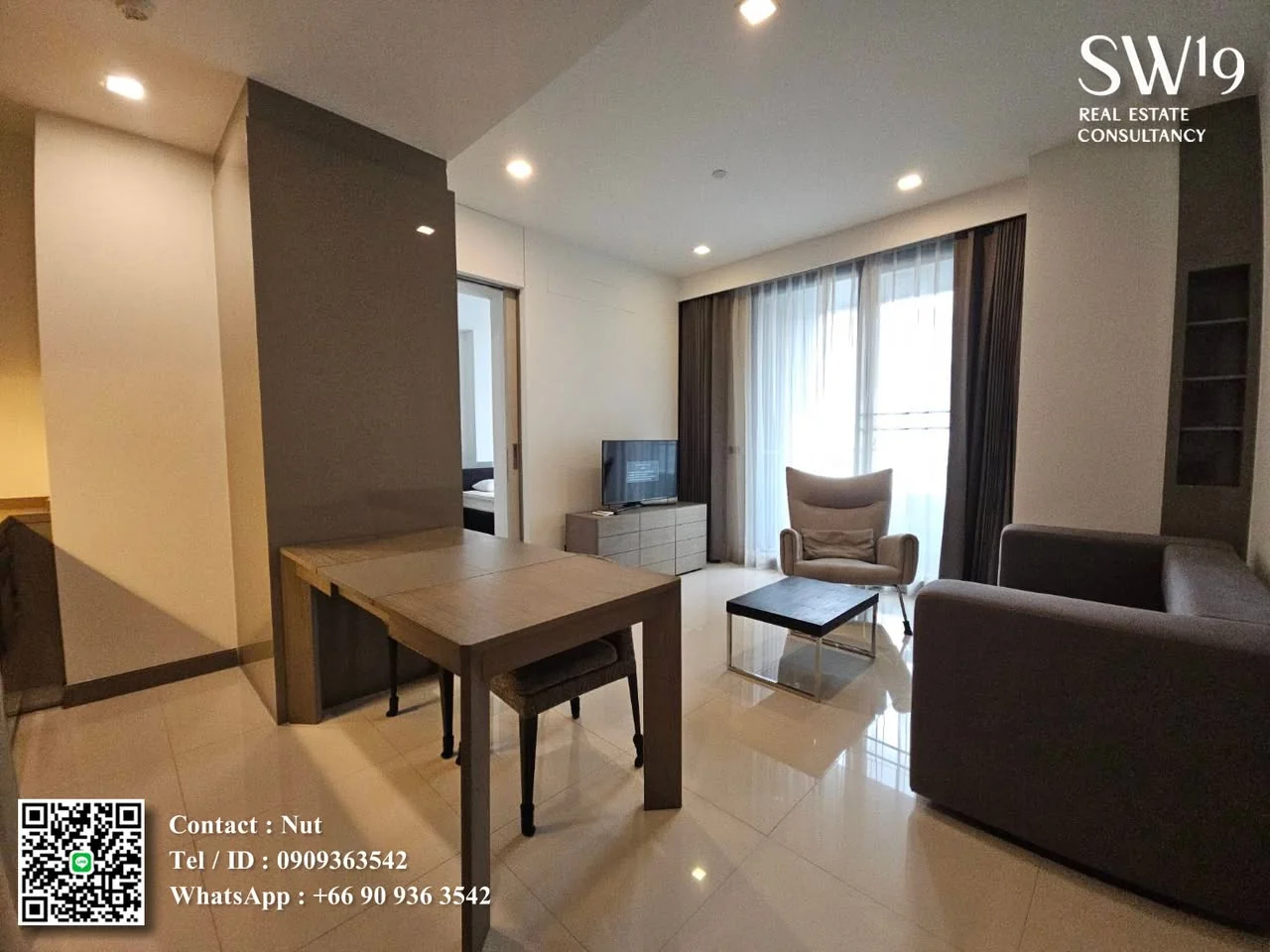 1 Bedroom condo in M Silom