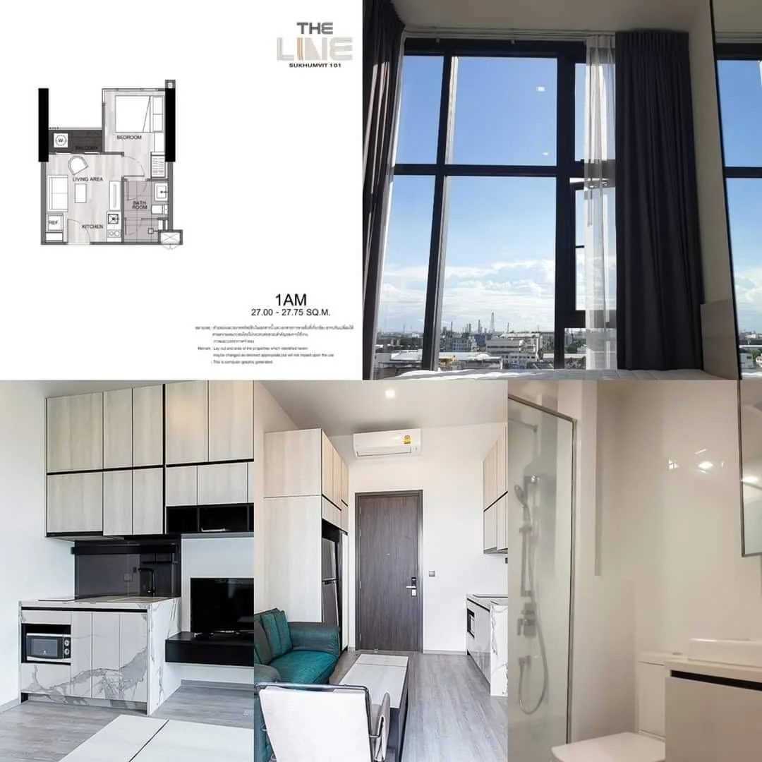 1 Bedroom condo in The Line Sukhumvit 101