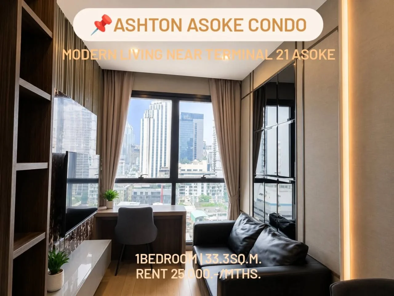1 Bedroom condo in ASHTON Asoke