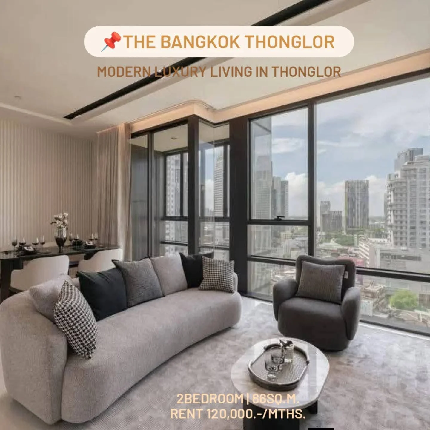2 Bedroom condo in The Bangkok Thonglor