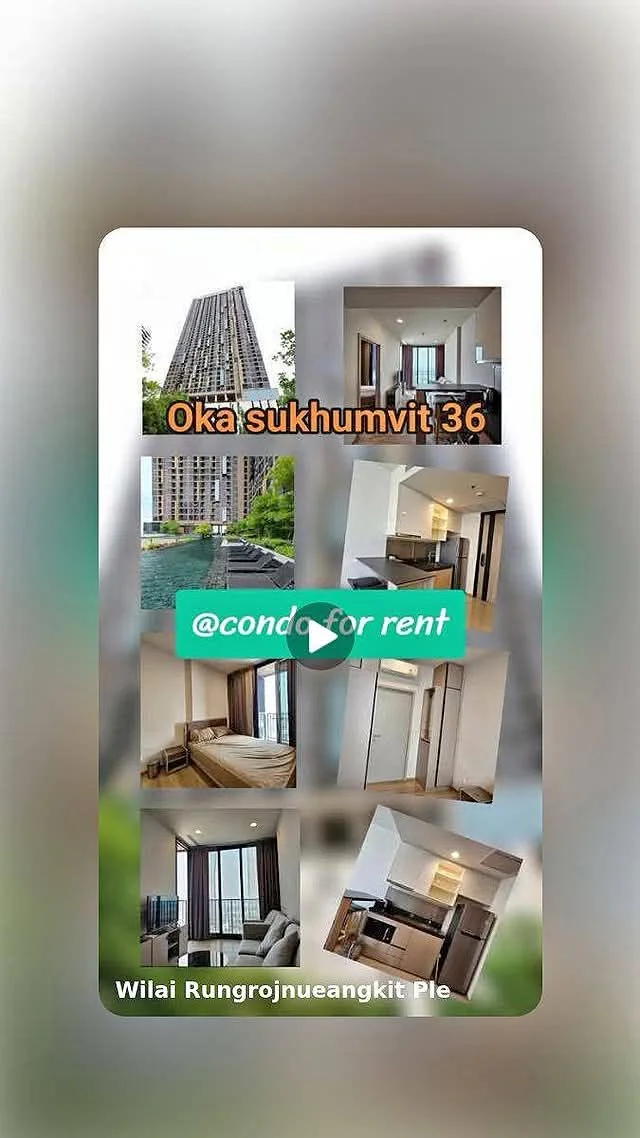 1 Bedroom condo in Oka Haus Sukhumvit 36