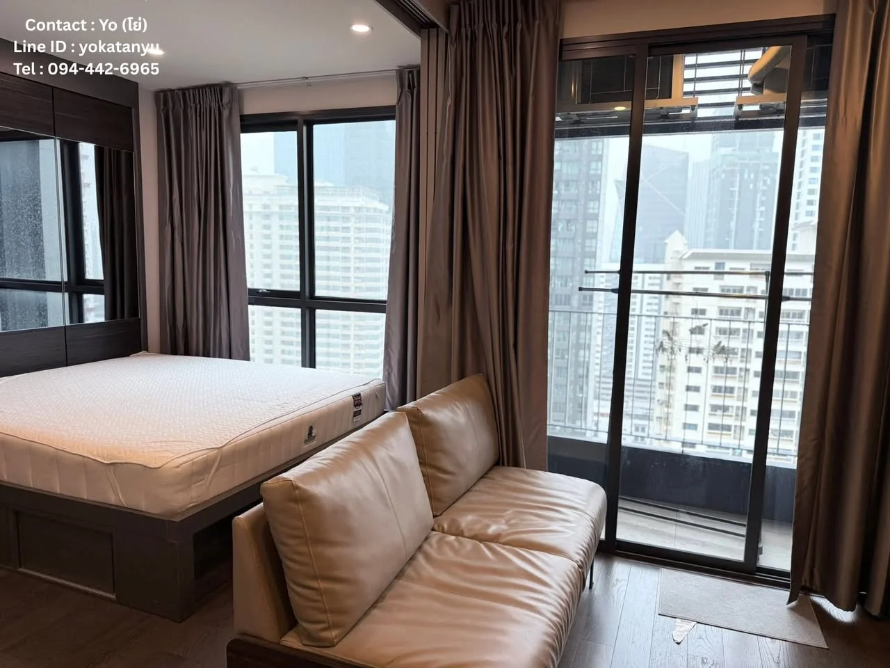 Studio condo in IDEO Q Siam-Ratchathewi