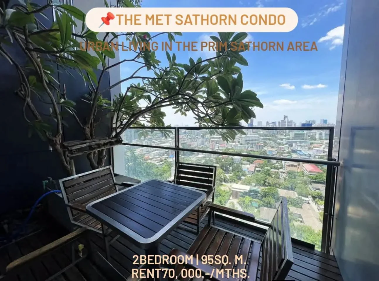 2 Bedroom condo in The Met Sathorn