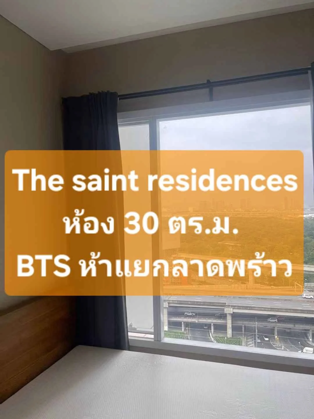 1 Bedroom condo in The Saint Residences Ladprao