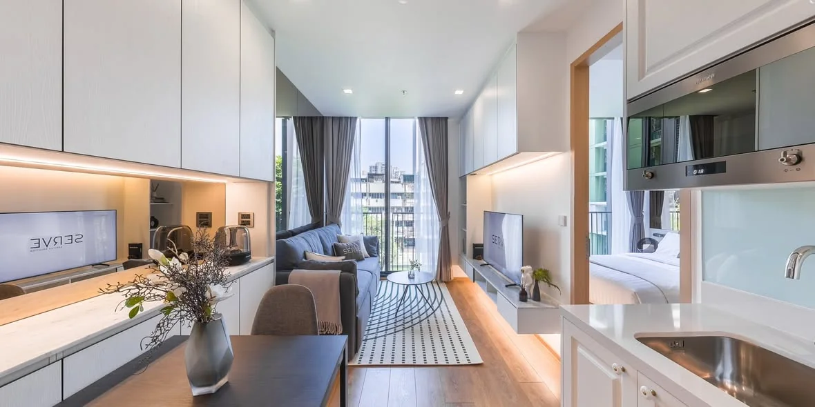 1 Bedroom condo in Noble BE33