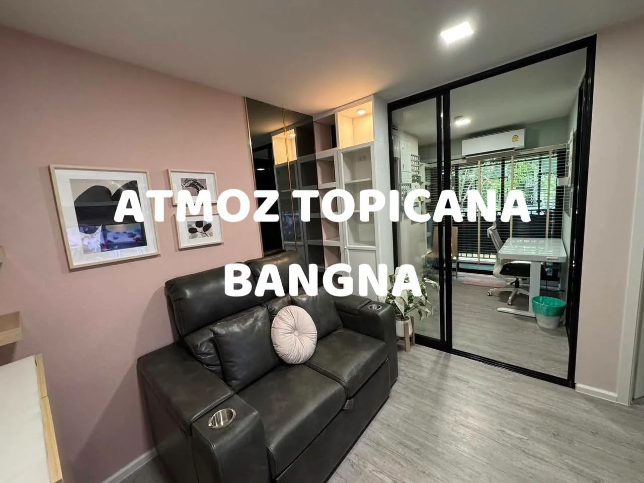 1 Bedroom condo in Atmoz Tropicana Bangna