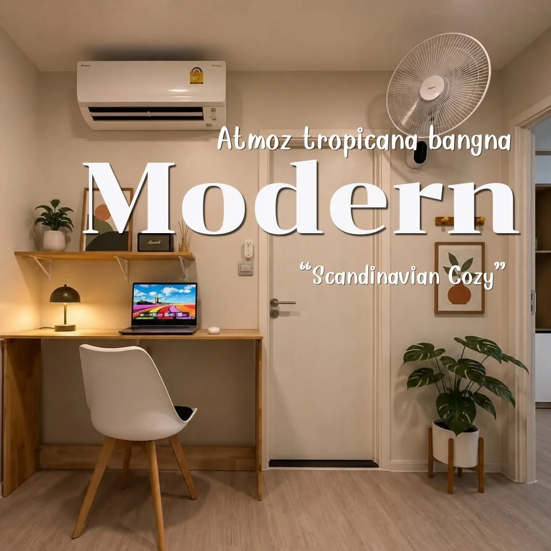 Studio condo in Atmoz Tropicana Bangna