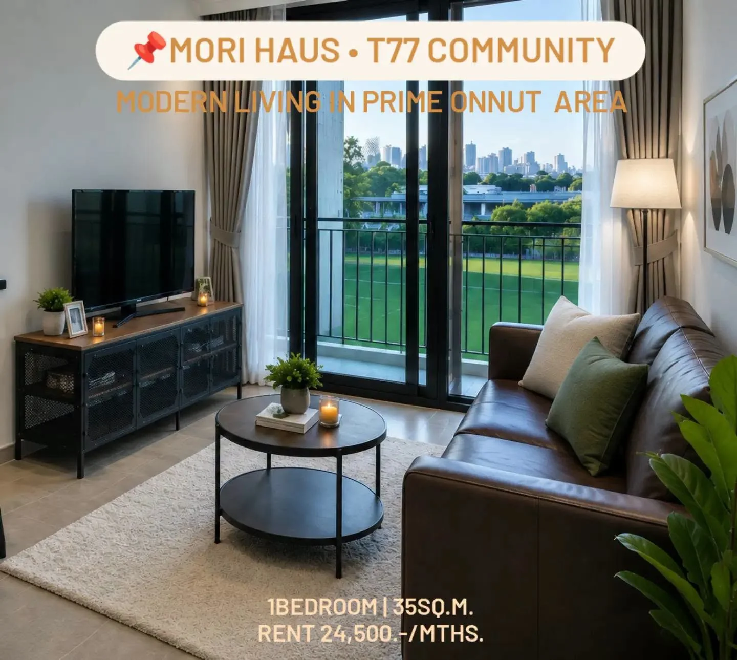 1 Bedroom condo in Mori Haus