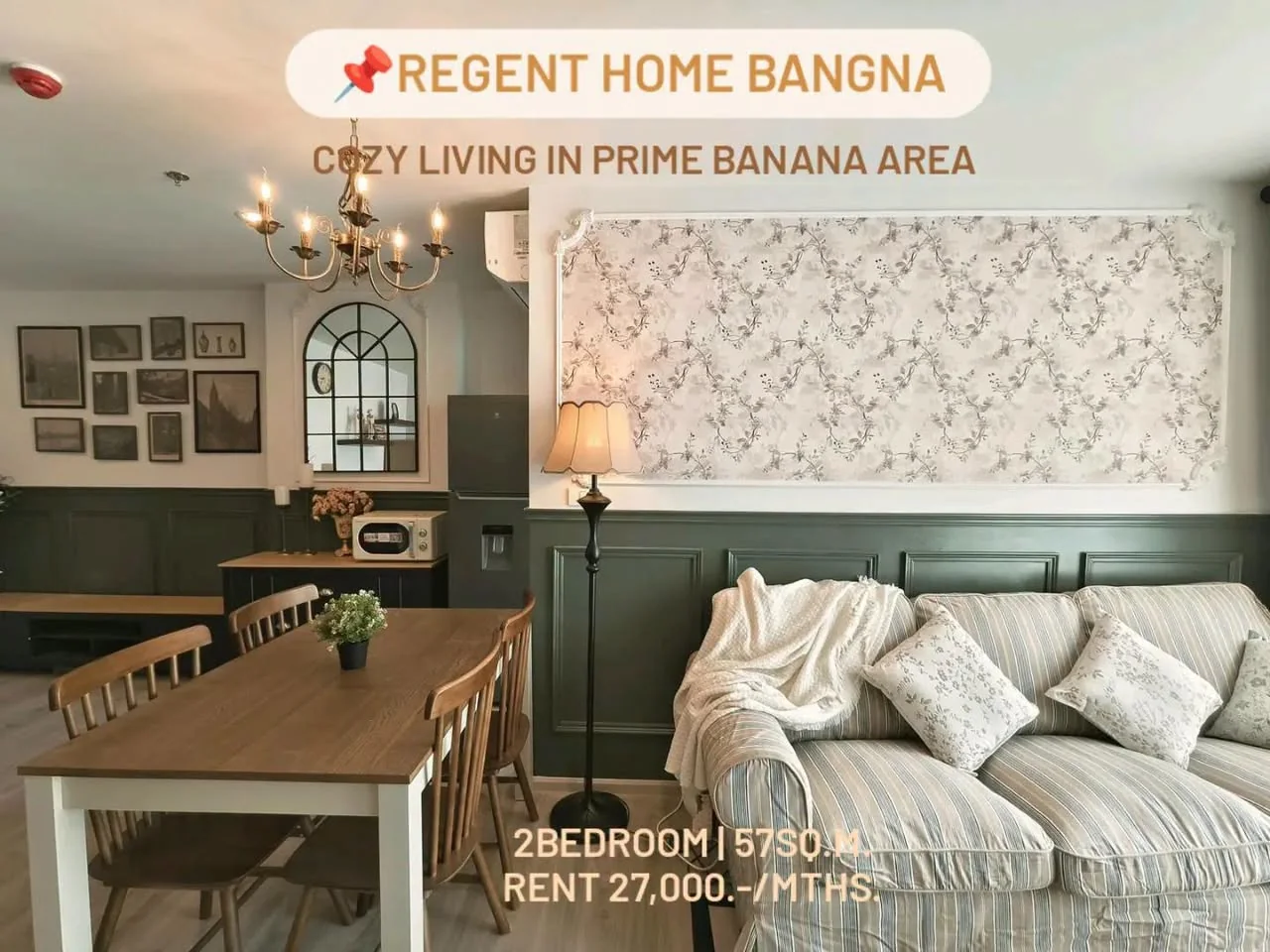 2 Bedroom condo in Regent Home Bangna