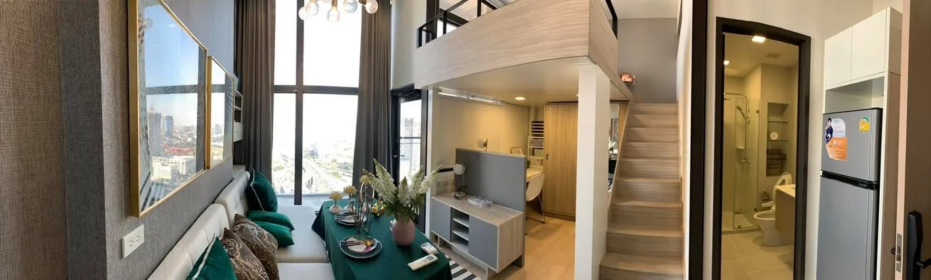 Studio condo in Chewathai Residence Asoke