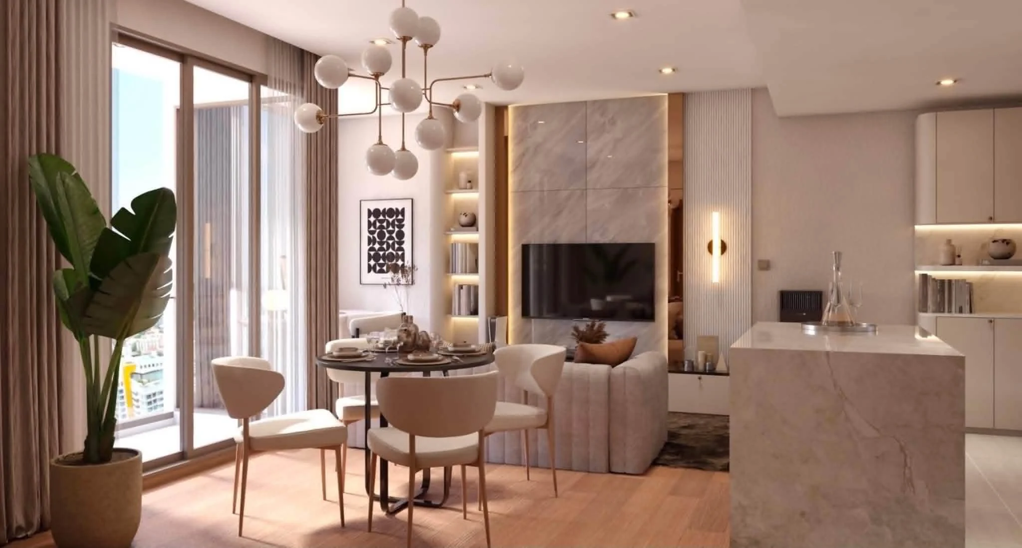1 Bedroom condo in Via 61