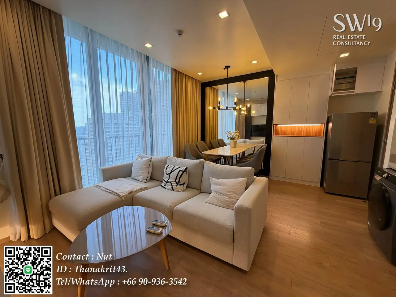 2 Bedroom condo in Noble Around Sukhumvit 33
