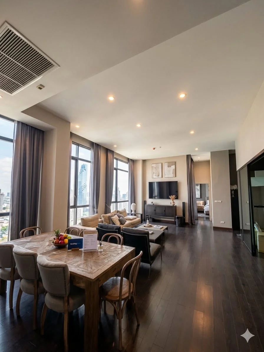2 Bedroom condo in The Capital Ekamai-Thonglor