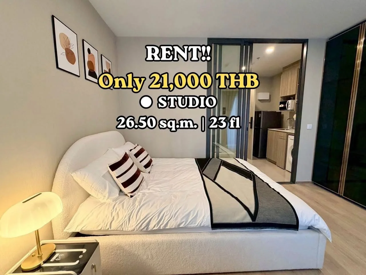1 Bedroom condo in Life Rama 4-Asoke