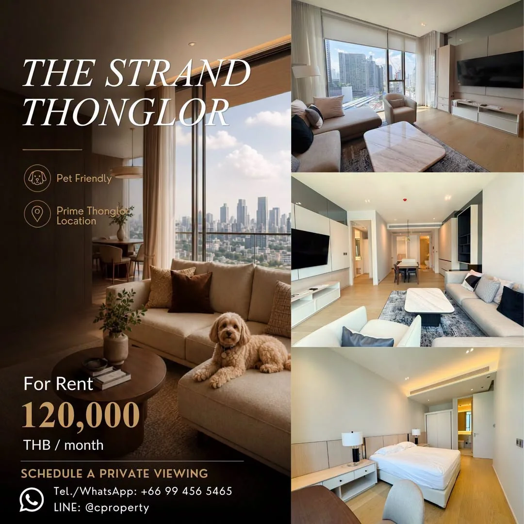 2 Bedroom condo in The Strand Thonglor