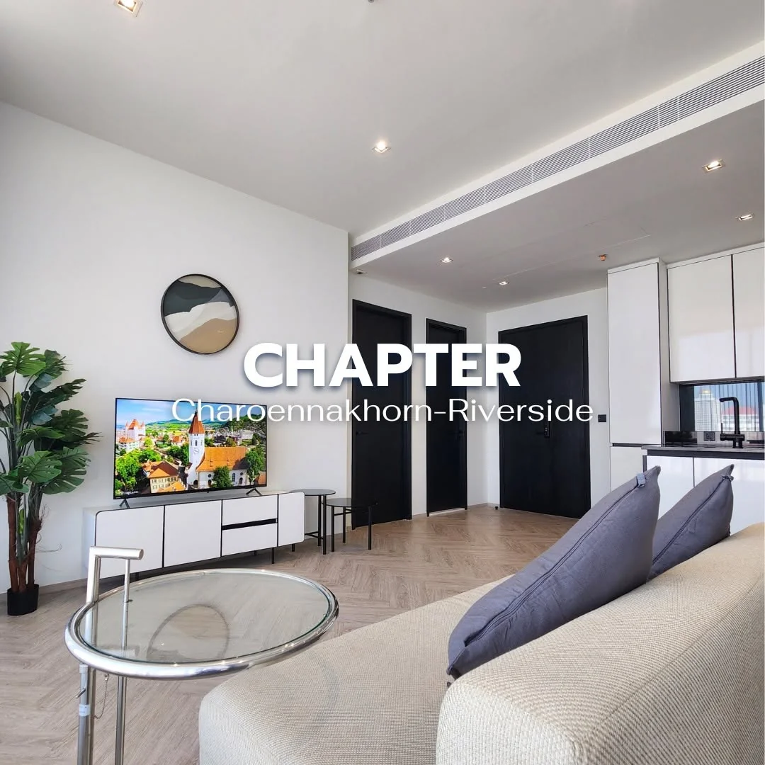 2 Bedroom condo in Chapter Charoennakhon–Riverside
