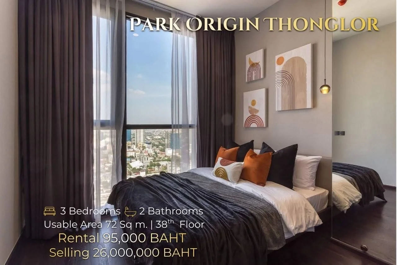 2 Bedroom condo in Park Origin Thonglor