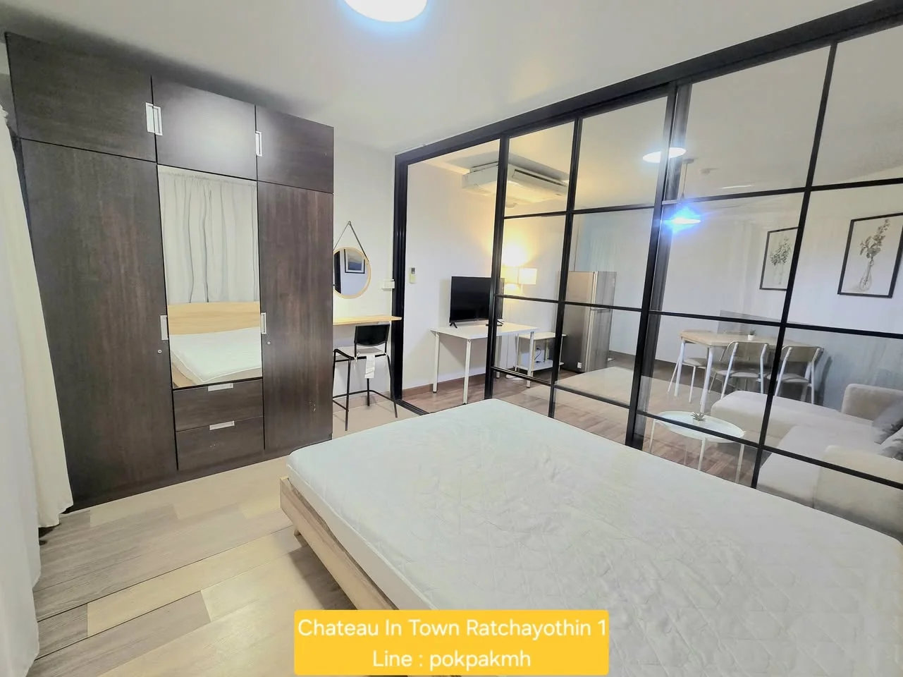 Studio condo in Chateau In Town Major Ratchayothin