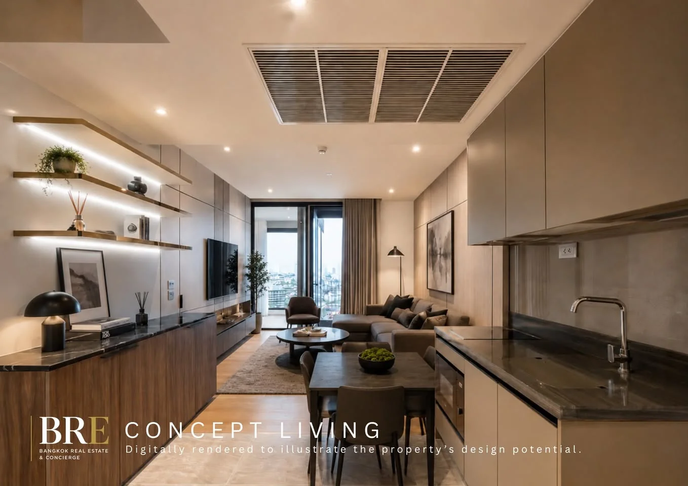 1 Bedroom condo in ASHTON Asoke-Rama 9