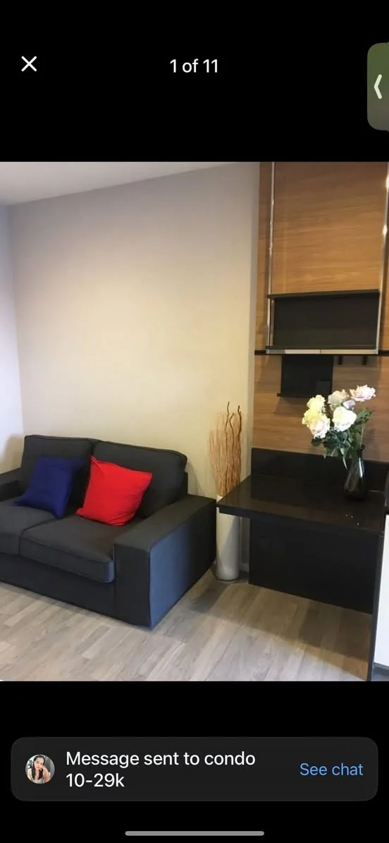 1 Bedroom condo in The Room Sathorn-St.Louis