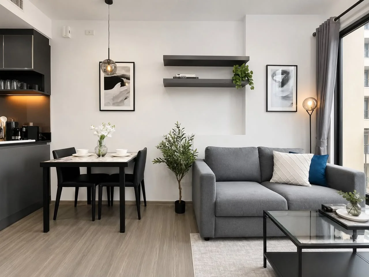 2 Bedroom condo in NYE by Sansiri
