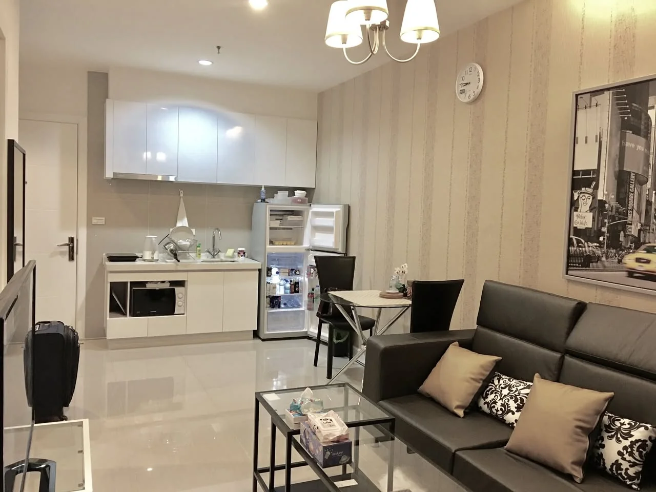 Studio condo in TC Green Rama 9