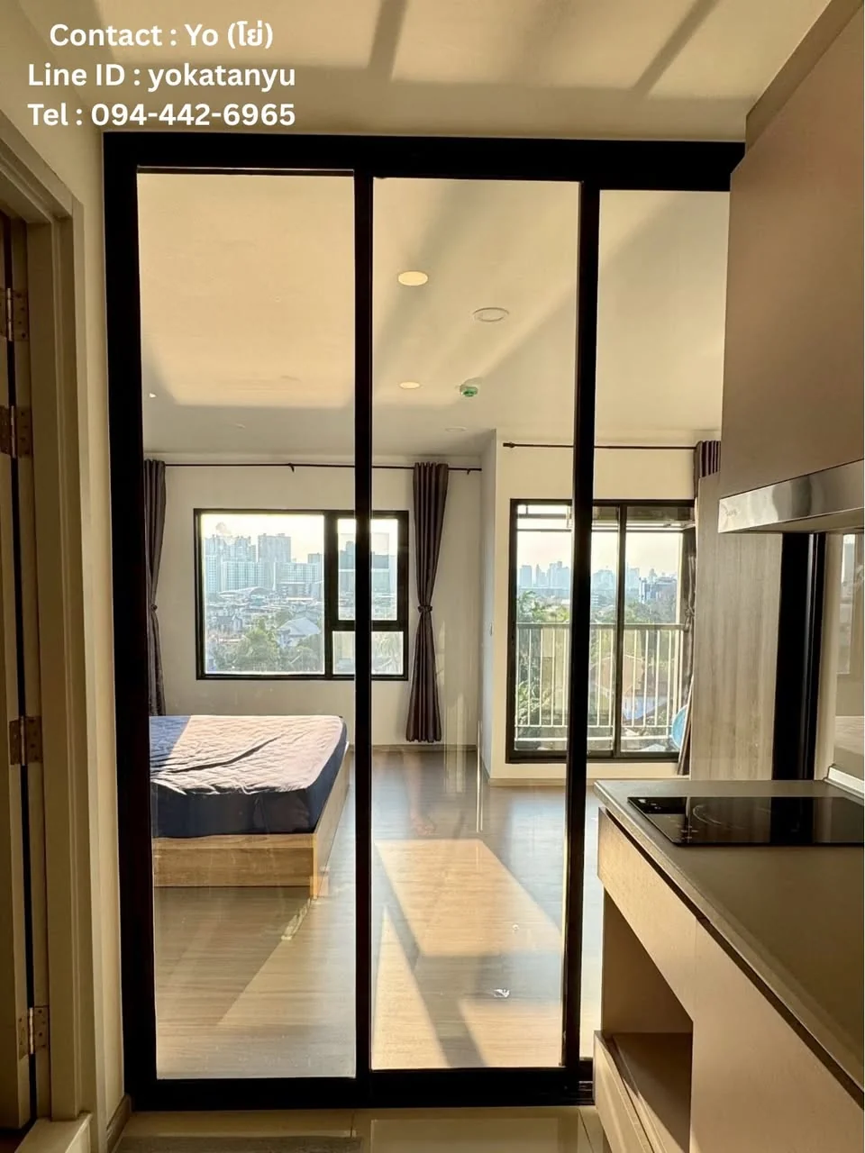 Studio condo in Aspire Sukhumvit-On Nut