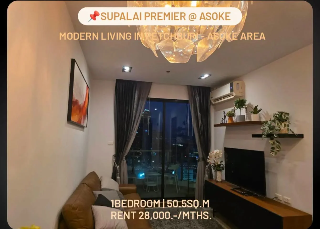 1 Bedroom condo in Supalai Premier Asoke