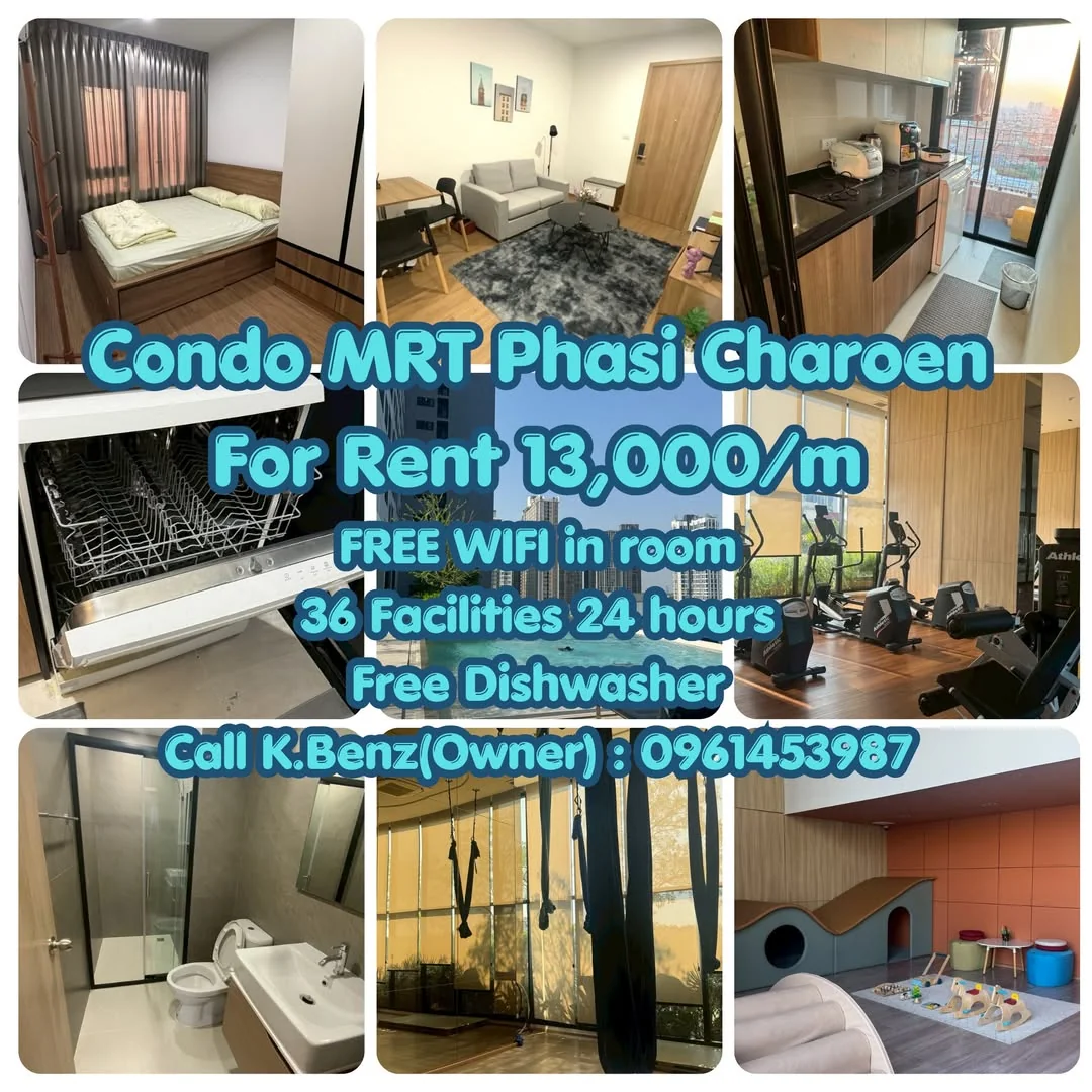 1 Bedroom condo in The Livin Phetkasem
