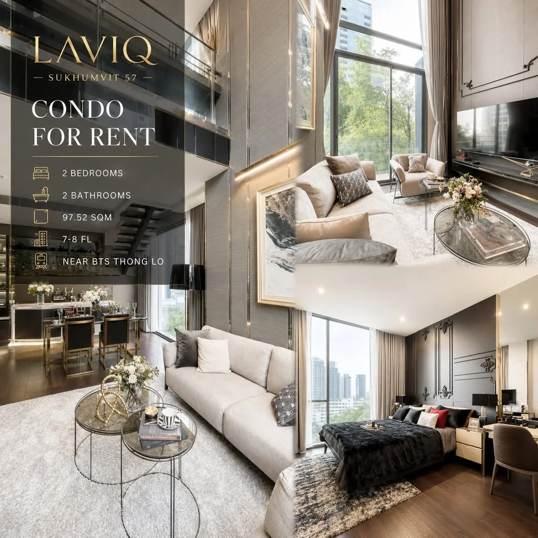 2 Bedroom condo in LAVIQ Sukhumvit 57