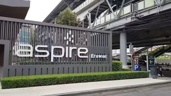 Studio condo in Aspire Erawan